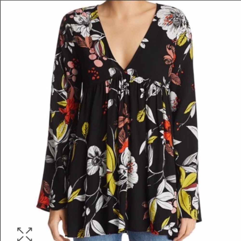 Free People Bella Onyx Tunic Top Dress